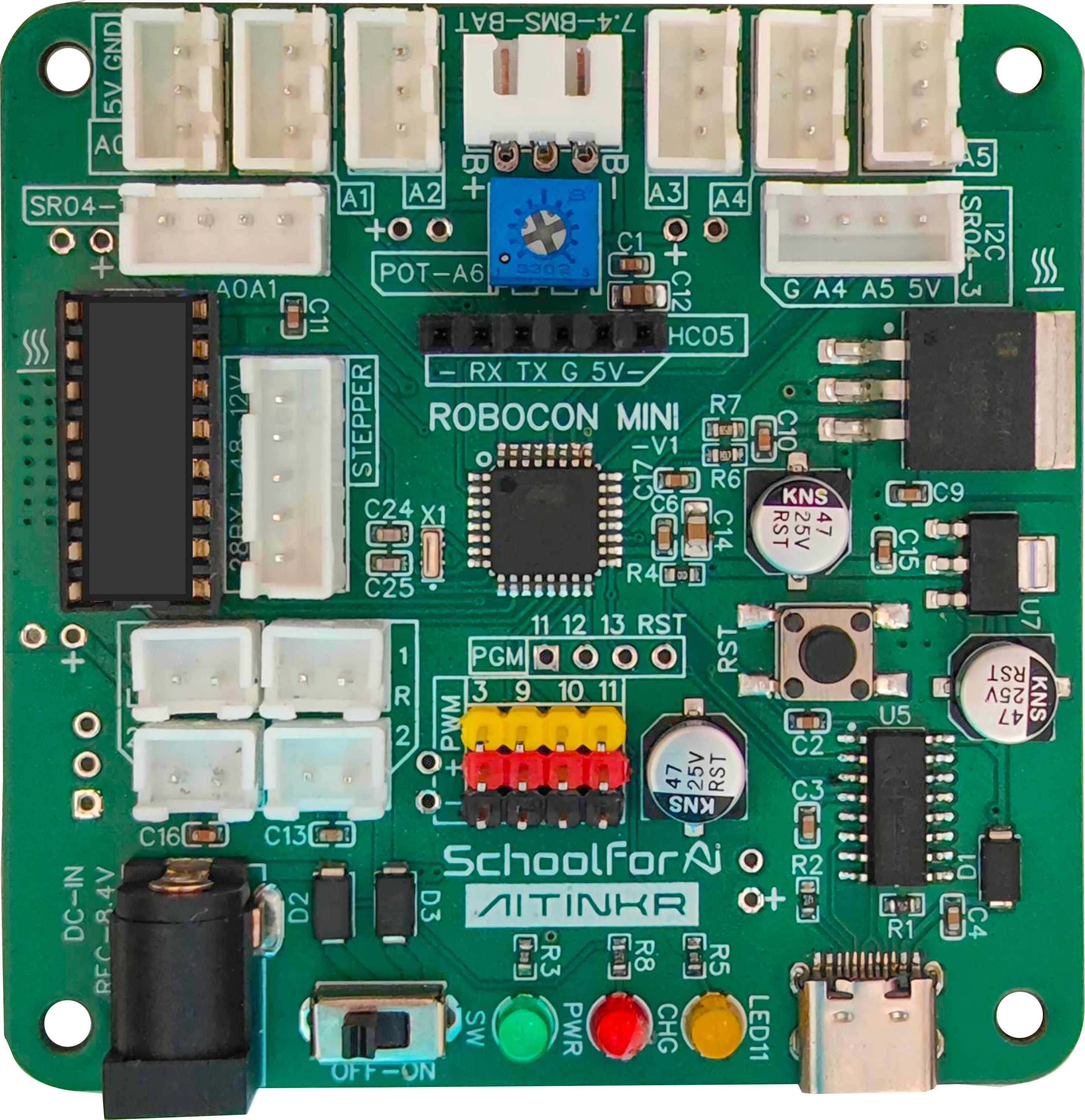 ROBOCON MINI Educational Robotics Board