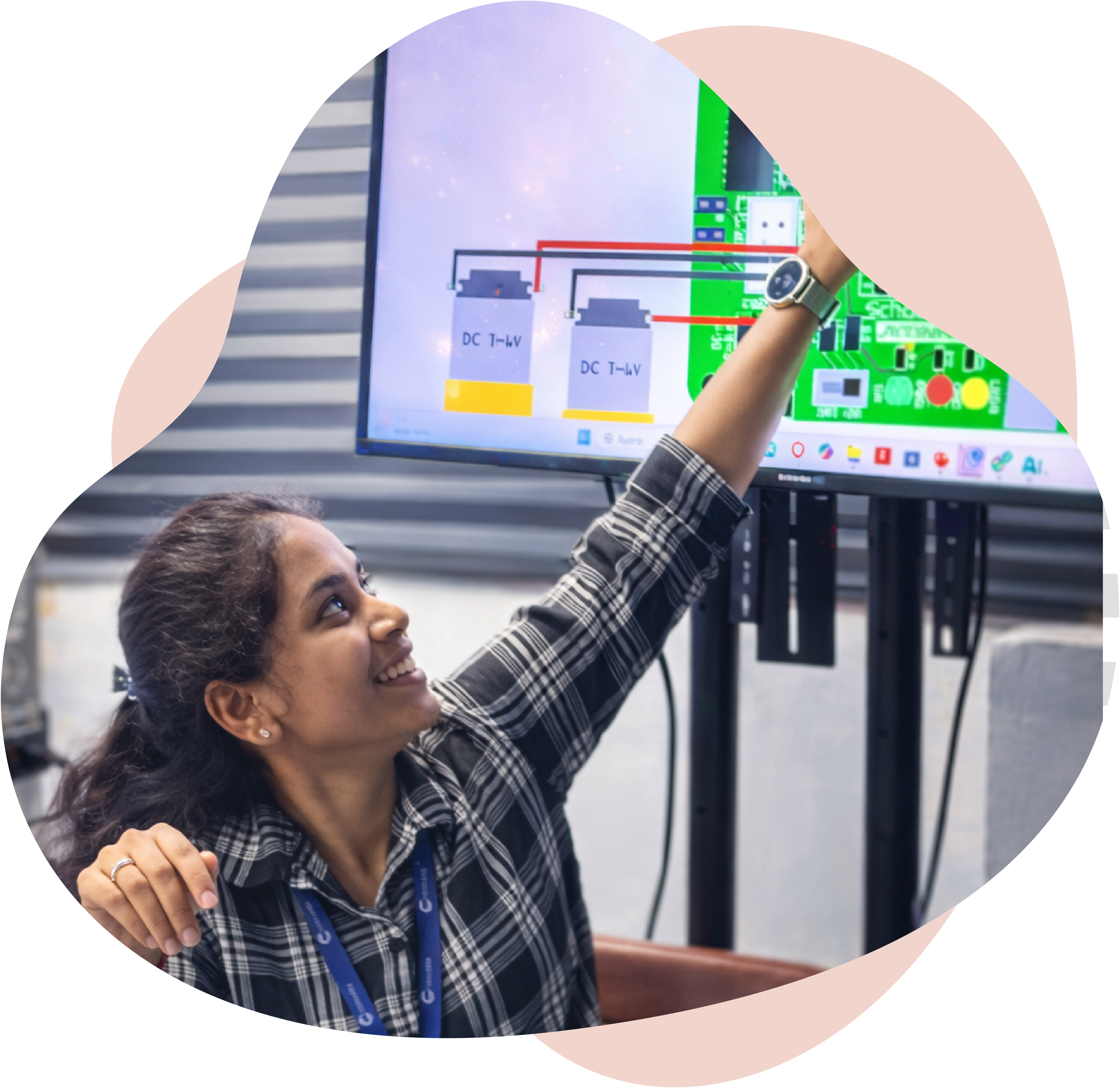 AITinkr mentor with student