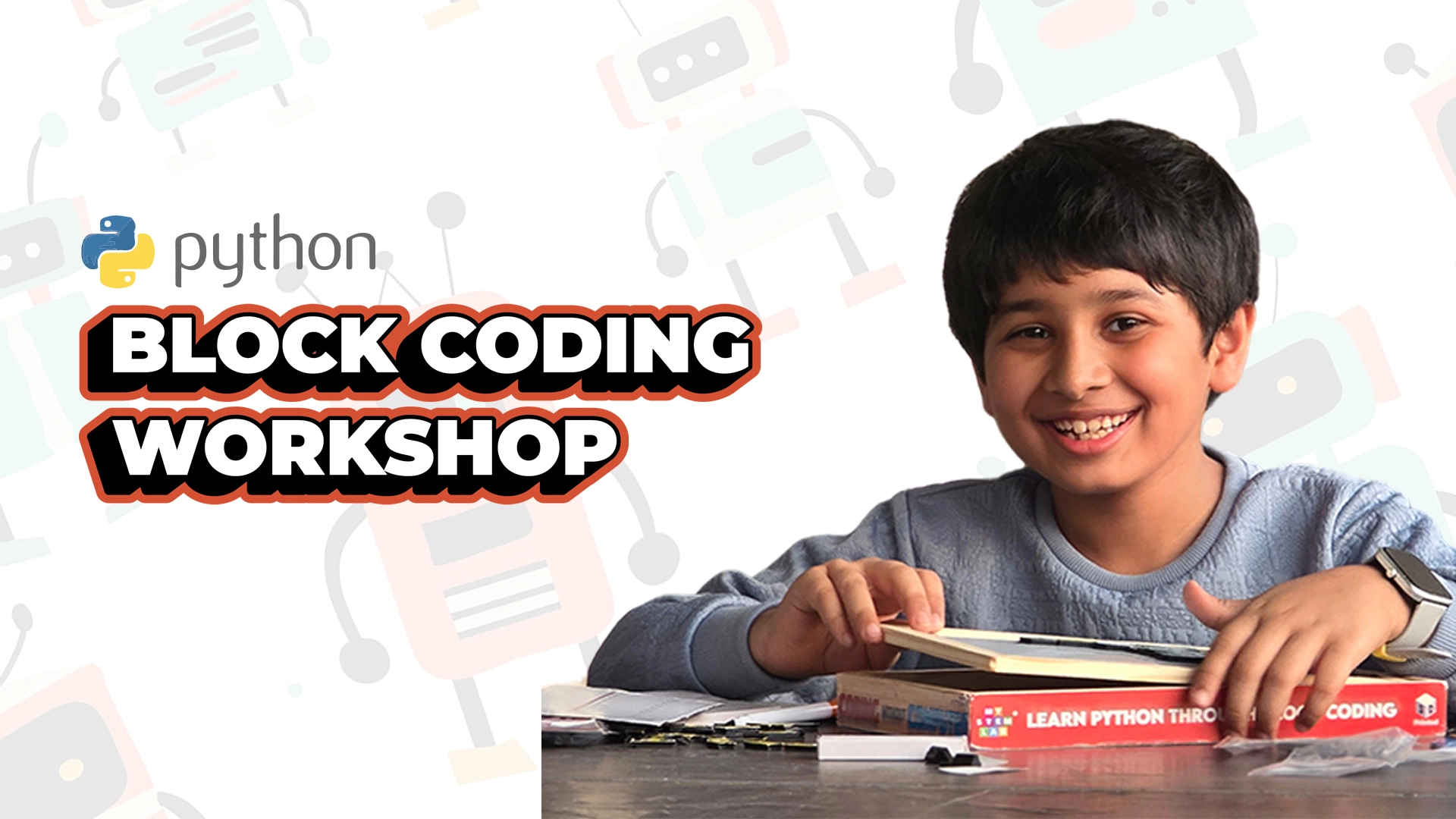 Python Block Coding Banner